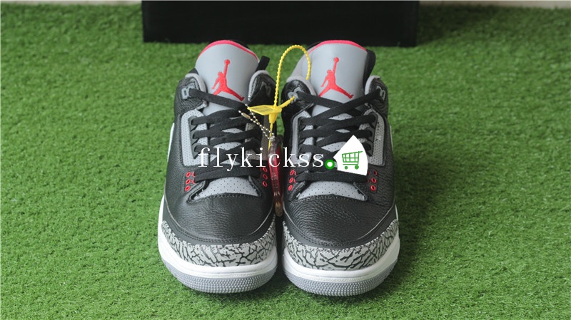 Air Jordan 3 Retro NRG JTH Black White Nike Logo